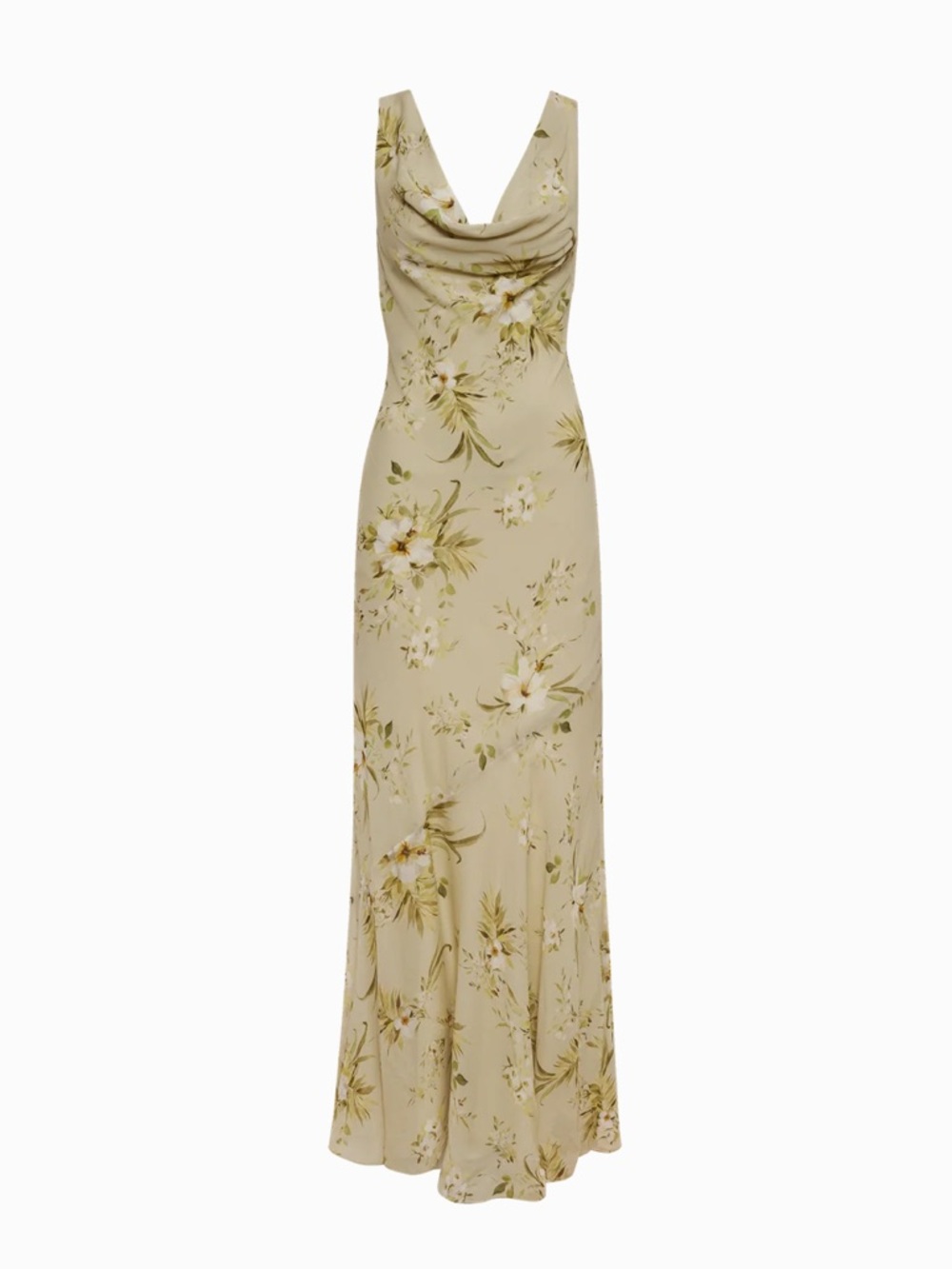 Rumored Hollywood Gown -  Cowl Neck Maxi Dress